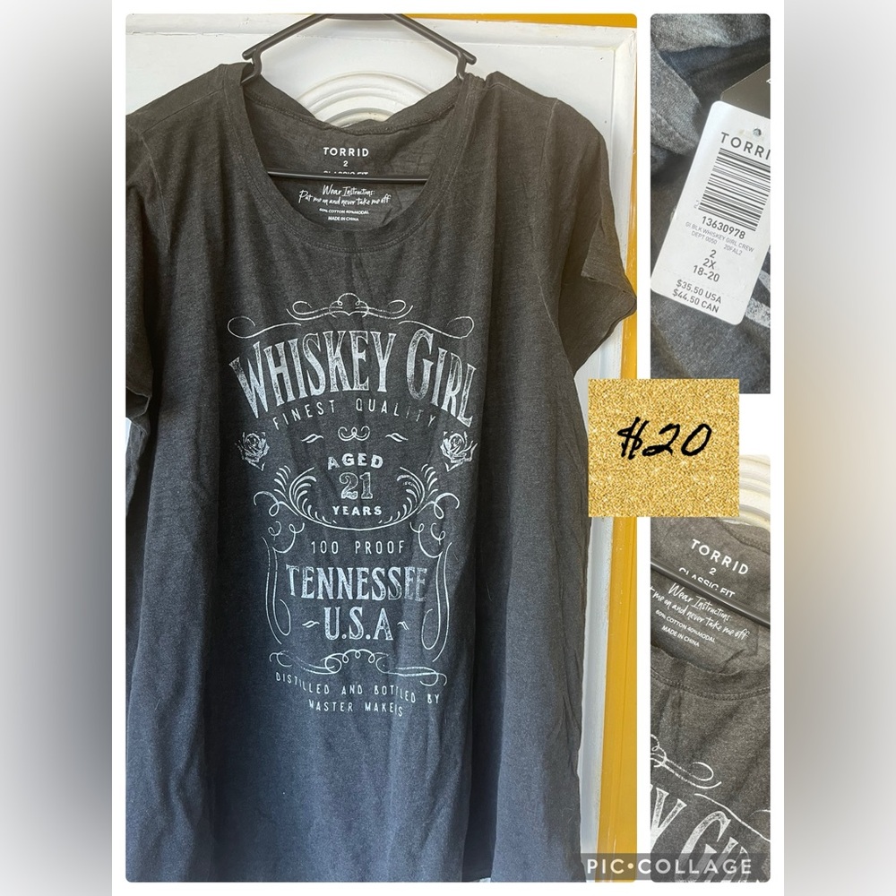 Torrid 2 2X plus sized tee
